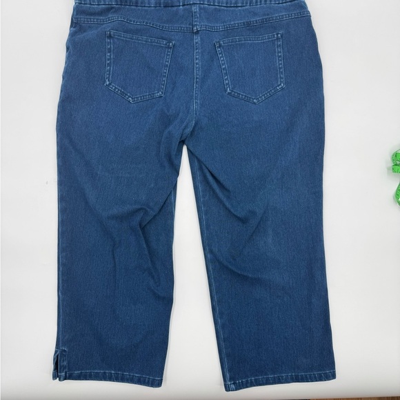 Ruby Rd Jean Capris Size 12 - Picture 2 of 5